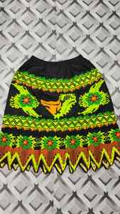 Falda Casual de Moda para Mujer, Estilo Hawaiano, de Guam, Micronesia, Tipo Vestido de Baile, Hecha de Poliéster, Bordada - Product Image 5