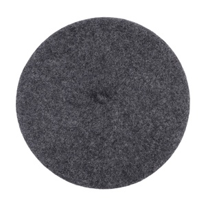 Chapeau béret tricoté pied-de-poule élégant pour adultes Style d'image à la mode hiver laine Denim matériel broderie Logo extérieur - Product Image 4