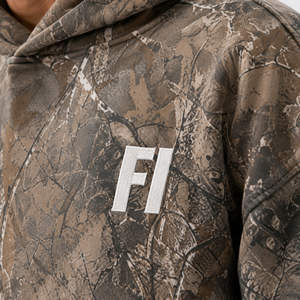 OEM Heavyweight Oversized Camouflage <b>Hoodie</b> Custom Puffer-Style Streetwear Bulk Printed Pullover Wholesale Men's Jackets Supply - Product Image 5