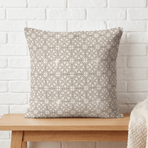 Housse de coussin luxueuse 20x20 imprimée à la main avec motifs floraux et bordures ethniques, imprimés tendance - Product Image 4