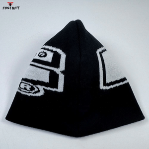 Nouveautés : Bonnets d'hiver unisexes de haute qualité, logo personnalisé, vente en gros, respirants, 100% coton, polaire imperméable, broderie 3D - Product Image 3