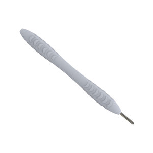Professional <b>Light</b> Grey Cone <b>Socket</b> Mouth Mirror Handle Non-Slip Dental Instrument Threaded Manual Diagnostic Handle - Product Image 5