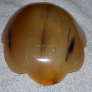 Ventes chaudes : Bol en corne poli vintage, coupe d'angle, écologique, réutilisable, vaisselle de fête, multifonctionnel, présentoir, rangement alimentaire - Product Image 3