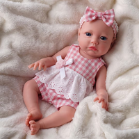 Poupée Bébé Reborn en Silicone Babeside Carina 16 Pouces, Fille, Réaliste, Nouveau-né, Fournisseur en Gros, Jouet Doux, CE CPC