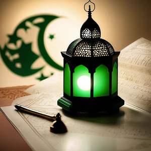 Lanterne en verre gaufré arabe, lanternes marocaines, porte-bougie en métal pour le Ramadan, décoration intérieure et jardin, lanterne décorative de sol - Product Image 1