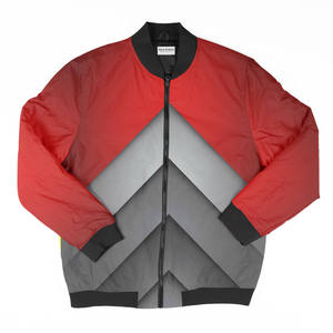 Chaqueta Varsity Extra Grande de Seda para Hombre, Chaqueta Bomber de Satén Premium, Chaqueta Letterman, Ropa Urbana Personalizada de Marca Privada - Product Image 3