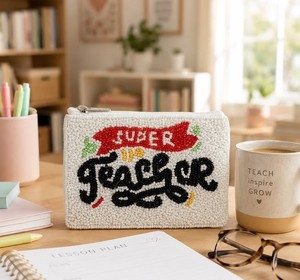 Pochette Chic Broderie Perles de Verre pour Matchs Sportifs – Dernière Trousse de Maquillage Élégante pour Événements et Fêtes – Pochette Perlée Stylée - Product Image 5