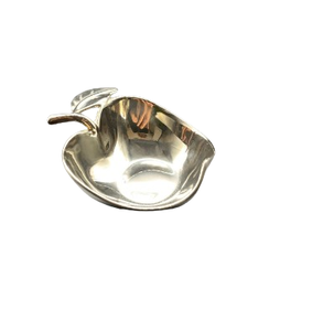 Bol à dattes en acier inoxydable doré poli, bol de table pour servir des collations lors de fêtes, bol à dessert fabriqué en Inde - Product Image 2