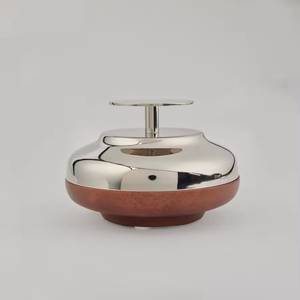 Couvercle de plat chauffe-plat en acier inoxydable, antiadhésif, durable, écologique, isolé, compatible lave-vaisselle, avec poignée annulaire - Product Image 3
