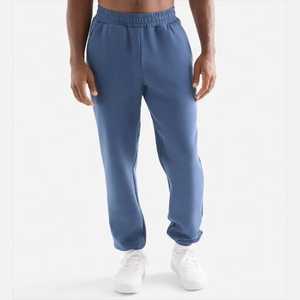Conjunto deportivo para hombre con cuello redondo, 100% algodón, sudadera con capucha de felpa y bolsillo lateral con cremallera, servicio OEM, estilo jogger, conjunto deportivo de gran venta. - Product Image 5