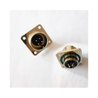 Connecteur de valve servo à 7 broches, prise de valve proportionnelle à 4 broches pour l'automatisation industrielle