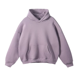 เสื้อฮู้ดผู้ชายสีเบจ ทรงปกติ ผ้าถักนิตติ้ง 100% คอตตอน มีกระเป๋าหน้า สไตล์วินเทอร์ แนวอาร์แวน์ทการ์ด คูลเจอร์ครูว์ ใส่สบาย - Product Image 2