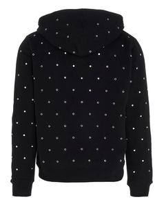 Sudadera con Capucha Negra Extra Grande para Hombre, con Cierre Frontal, Tejida en Poliéster, Estilo Urbano, Transpirable, 300g, para Invierno - Product Image 2
