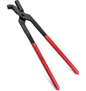Alicates para herraduras, herramienta de herrador para el cuidado de pezuñas, de acero, con 14 puntas para clavar clavos de pezuña, para el recorte de caballos - Product Image 2