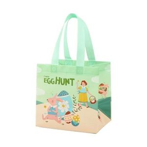 Sac fourre-tout en PP non tissé avec logo personnalisé, sac de shopping réutilisable pour mariage, anniversaire, fête et emballage de cadeaux de vacances - Product Image 2