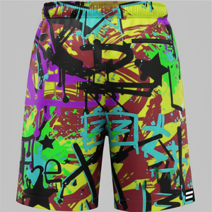 Shorts de basket-ball de haute qualité, respirants, avec logo personnalisé pour hommes, shorts de basket-ball pour la vente en ligne - Product Image 5