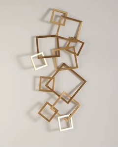 New Traditional Metal Wall <b>Art</b> Handmade Modern Luxury Gold Color Movable Customizable Size Wall Hanging - Product Image 5