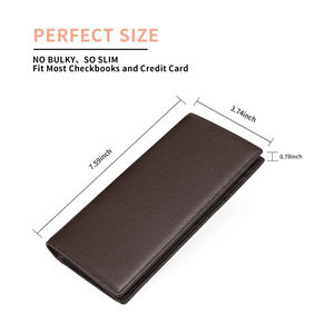 Carteras de Cuero Genuino Hechas a Mano con Hebilla para Mujer, Cartera Delgada de Alta Calidad, Cartera de Mano Estilo Western - Product Image 6