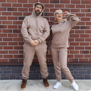 Custom Made Plain Fleece Tracksuits Men Slim Fit Tracksuit For Man Panel Sportswear Customized Adults New Design Track Suit - Product Image 2