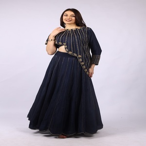 Traditional Glamour Women’s Scalloped <b>Lehenga</b> Choli with Cut dana work Elegant Wear For Functions For Women - Product Image 5
