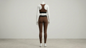 Conjunto de Ropa Deportiva para Mujer, Absorbente de Sudor, Sujetador Deportivo y Pantalones de Yoga Ajustados - Product Image 3