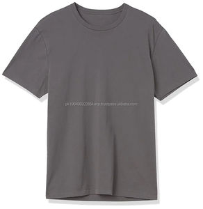 Camiseta Unisex de Algodón Grueso de 305 g/m² con Logotipo Estampado, Hombros Caídos, Talla Grande, Venta al Por Mayor - Product Image 1