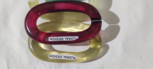 Cadena Decorativa de Resina Colorida Estilo Art Deco para Colgar en la Pared, con Logotipo Personalizable, Disponible en Tamaños Grandes y Pequeños - Product Image 4