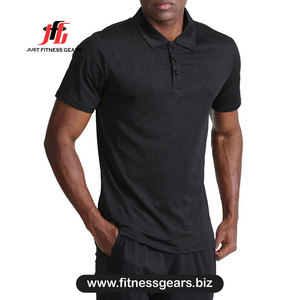 Camisas de Golf de Verano para Hombre, Cuello Solapa, Manga Corta, Tejido de Algodón, Corte Ajustado, Bordadas y Transpirables - Product Image 3