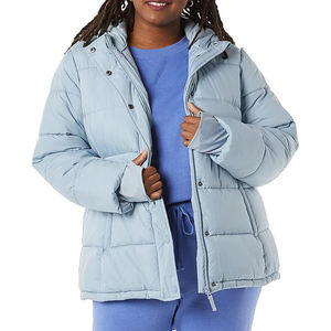 Veste matelassée pour femme, couleur unie, élégante, chaude pour l'hiver, veste en duvet pour femme, meilleure qualité - Product Image 2