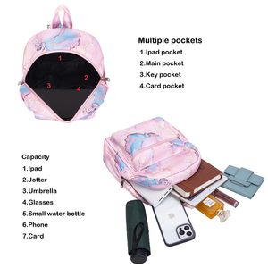 Men's Women's Waterproof Durable Laptop <b>Backpacks</b> for Business Travel Custom Logo Embroidered Corduroy Material Zipper Closure - Product Image 6