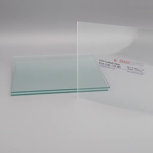 Substrats en verre solide ITO 50x50mm 100 Ohm/sq pour la déposition de films minces, les modules photovoltaïques et les dispositifs optiques - Product Image 3