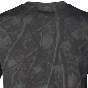 เสื้อยืดคอกลมแขนสั้นลายพรางสีเขียวเข้มสำหรับผู้ชาย เสื้อยืดลำลองสำหรับกิจกรรมกลางแจ้ง ล่าสัตว์ น้ำหนักเบา ระบายอากาศได้ดี ขายส่ง - Product Image 4
