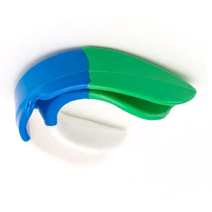 Protège-dents en silicone moulable vert bleu blanc, ajustement universel, léger, équipement de protection sportive pour la boxe, adultes - Product Image 5