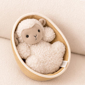 <span class=keywords><strong>Jouet</strong></span> en peluche interactif et mignon pour chat, en matériaux écologiques de luxe, tressé, en forme de raton laveur, agneau, <span class=keywords><strong>chien</strong></span> ou caniche - Product Image 1