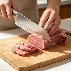 Juego de cuchillos de cocina de acero inoxidable de 14 piezas con soporte para cuchillos - juego de cuchillos de chef japonés profesional con tijeras de cocina OEMODM - Product Image 4
