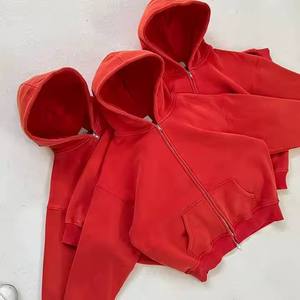 Men's 100% Cotton Full <b>Zip</b> Hoodie Fleece Sweatshirt Regular Fit <b>Zip</b> Up <b>Hooded</b> Jacket for Winter Casual Wear - Product Image 1