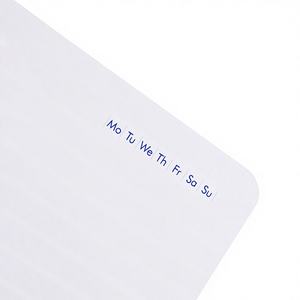 HONGHA <b>A5</b> PP Spiral Loose Leaf <b>Notepad</b> 200 Pages Digital Printing Model 3013 Promotion Use - Product Image 4