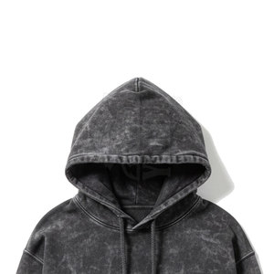 เสื้อฮู้ดดี้ผู้ชายลายวินเทจแบบใหม่ขายดี ผ้าฝ้าย 100% คุณภาพสูง รับผลิตจำนวนน้อย ขายส่ง - Product Image 4