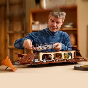 3942 piezas, modelo de ensamblaje de rompecabezas de la batalla estelar del Barco de Vela de Jabba en el Abisalón de Sarlacc, 75397, bloques de construcción para adultos y niños, regalos de cumpleaños - Product Image 3