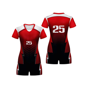 ชุดนักกีฬาเน็ตบอลหญิงแบบสั้น พิมพ์ลาย ผ้าบางเบา ระบายอากาศได้ดี ซับเหงื่อ - Product Image 2