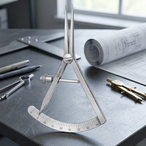 Calibre Castroviejo-Epker F1-077, outil de mesure manuel, précision en acier inoxydable pour opération chirurgicale, classe I CE - Product Image 5