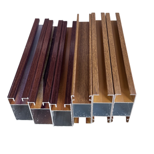 Mejores Precios en Perfiles de Extrusión de Aluminio con Acabado de Madera Personalizados, Serie 6000, para Armarios de Zapatos - Product Image 3