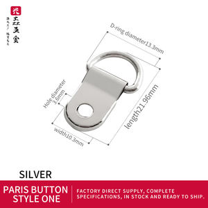 Kit de vis de suspension en <span class=keywords><strong>D</strong></span> pour miroirs, crochets de suspension pour cadres de peintures industrielles, crochets de suspension en métal pour cadres photo avec <span class=keywords><strong>boucle</strong></span> <span class=keywords><strong>Paris</strong></span> - Product Image 5