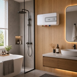 Vietnamese Factory Wholesales Price 30 Liter Tank Home Bathroom Slim Electric Storage Water <b>Heater</b> Rossi HQ Slim 30 - Product Image 6