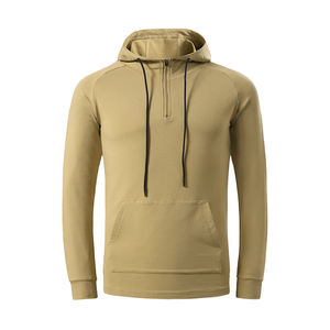 Sudadera con capucha extragrande de felpa gruesa de 350 g/m² 100% algodón para hombre, estilo casual de invierno, corte cropped, personalizable - Product Image 3