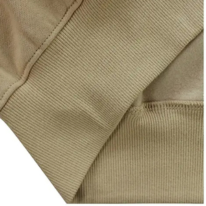 Vente en gros de sweats à capuche zippés pour hommes, en molleton de coton 500 GSM, de haute qualité, pour l'hiver, style streetwear, couleur unie, sans cordons, coupe épaules tombantes, personnalisables, vierges - Product Image 6