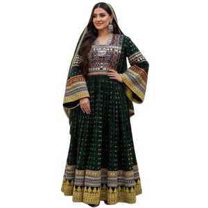 Afghani Women's Casual Dress Lightweight Lace Top Comfortable Decoration Wholesale Cheap Price OEM ODM Serviced - Product Image 1