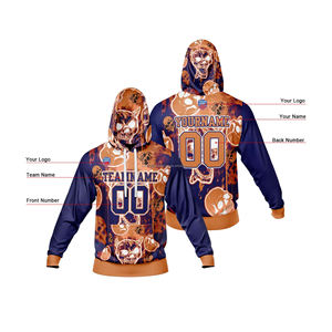 เสื้อฮู้ดดี้แบบมีซิป ผลิตตามสั่ง ปักโลโก้ได้ เป็นมิตรต่อสิ่งแวดล้อม รับผลิตจำนวนน้อย รับผลิตแบบ OEM สกรีนลาย โพลีเอสเตอร์ ผ้าฟลีซ แบบเรียบ - Product Image 2