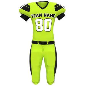 Maillots de football américain légers personnalisés pour athlètes, uniformes de football personnalisés avec impression par sublimation avancée - Product Image 1