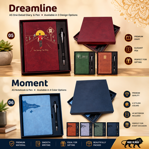 Set de Regalo de Agenda y Bolígrafo Promocional A5 con Personalización, Diario de Tapa Dura, Cuaderno con Logotipo Personalizado, Regalo Empresarial - Product Image 1